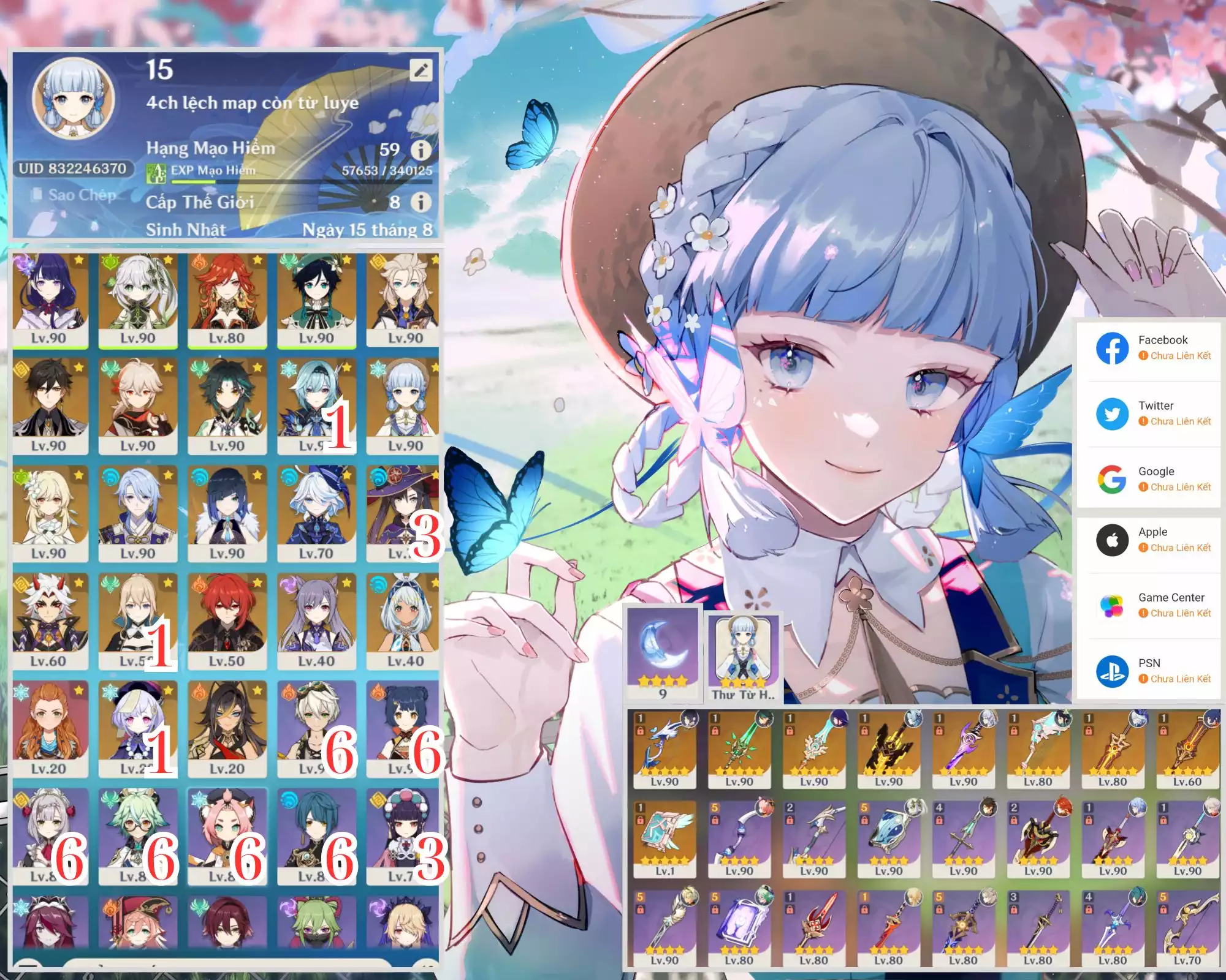 Ảnh acc Genshin